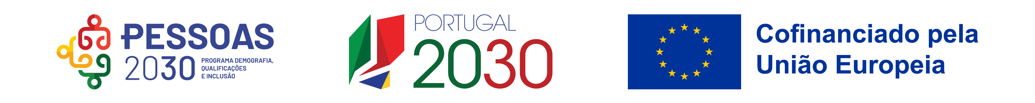 Cofinanciado pela União Europeia · República Portuguesa · PESSOAS 2030 · FSE+